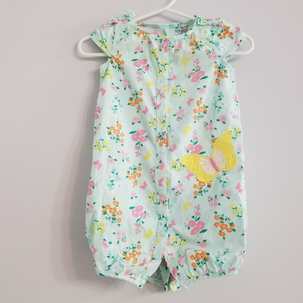 Child of Mine by Carter's Floral Romper